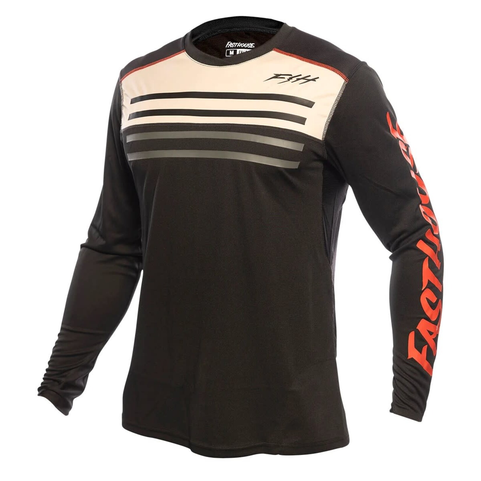 Fasthouse Fasthouse Sidewinder Alloy L/S Jersey Cream/Black