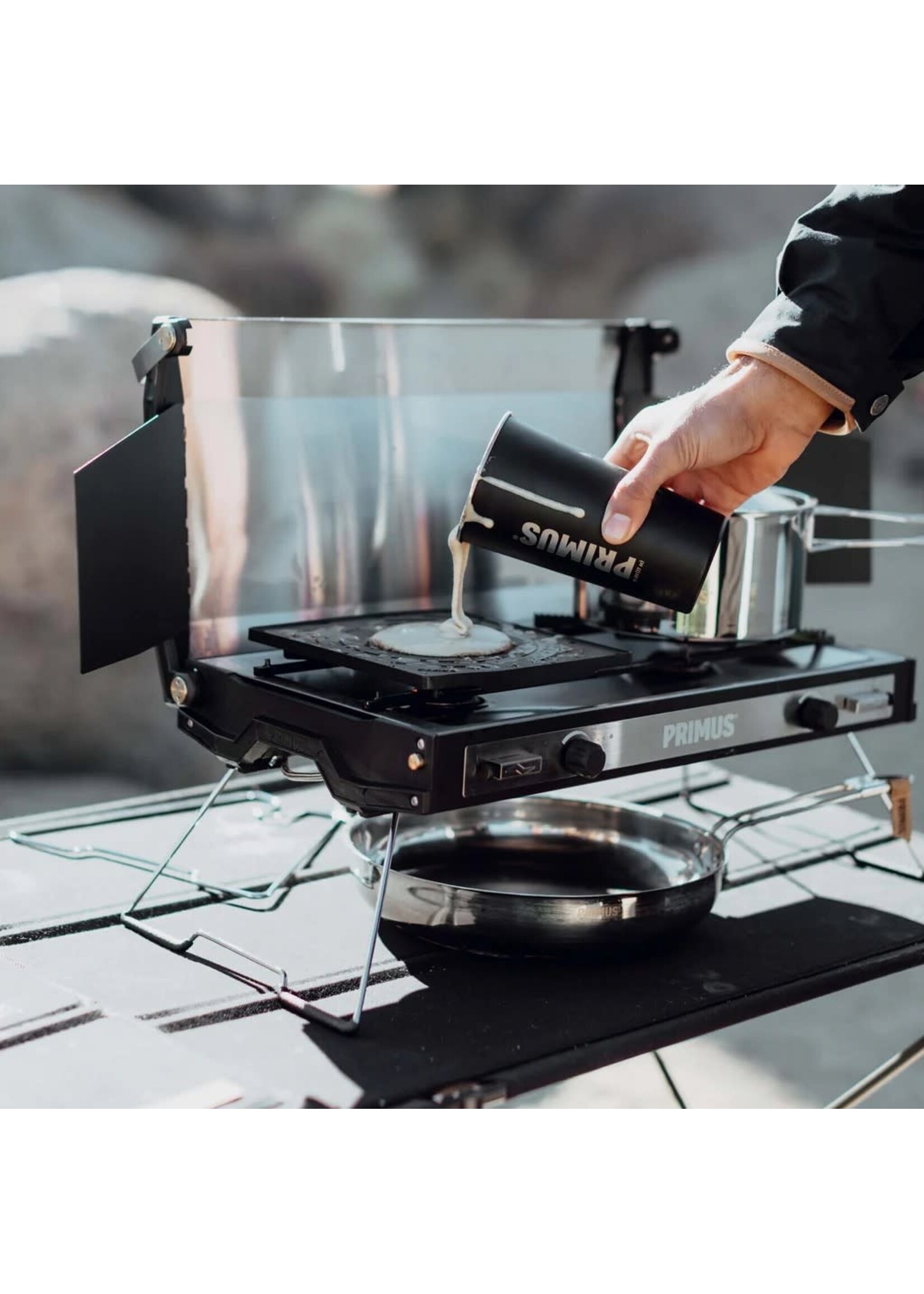 Primus CampFire Griddle Plate Ski Base