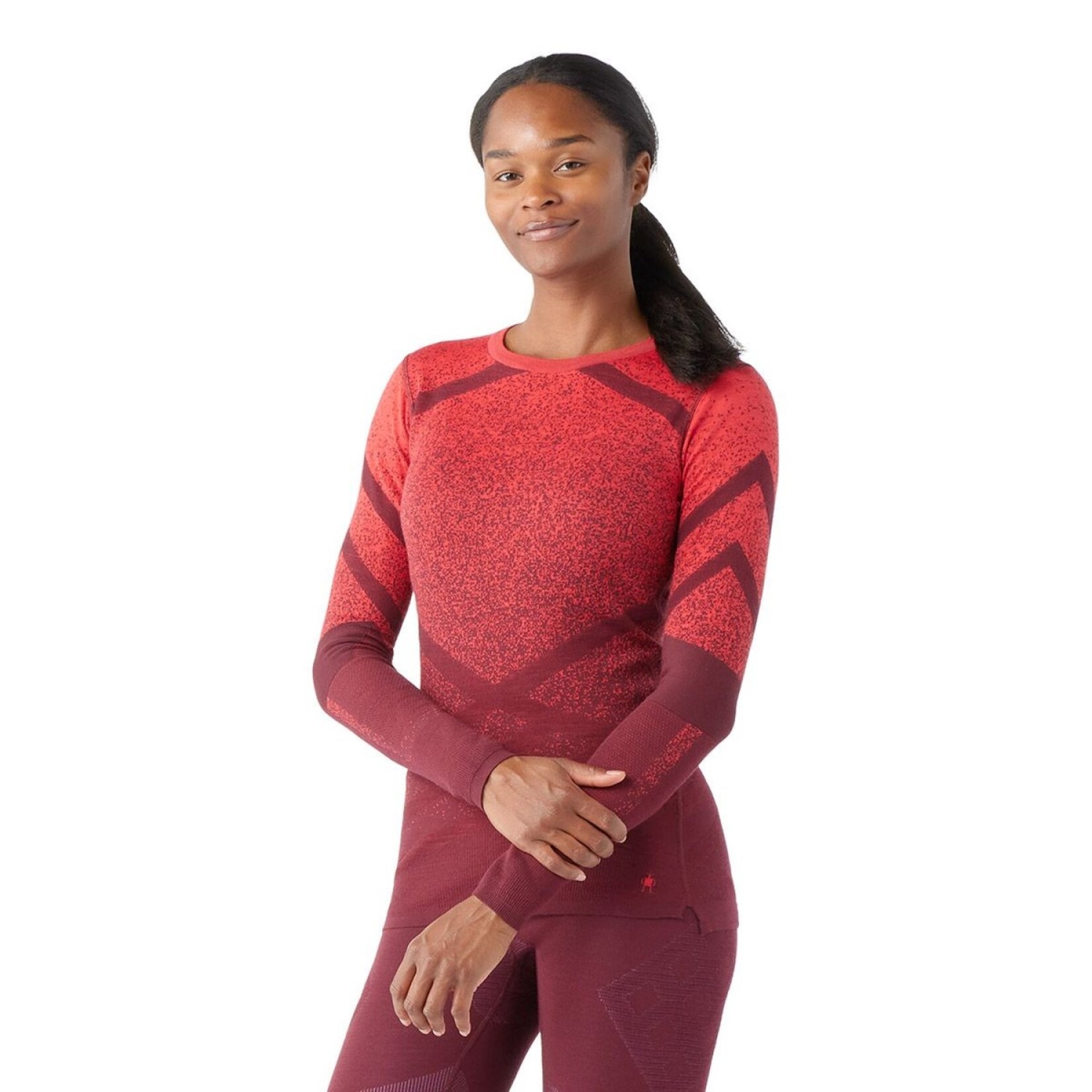 Smartwool Smartwool Ws Intraknit Thermal Merino Base Layer Pattern Crew