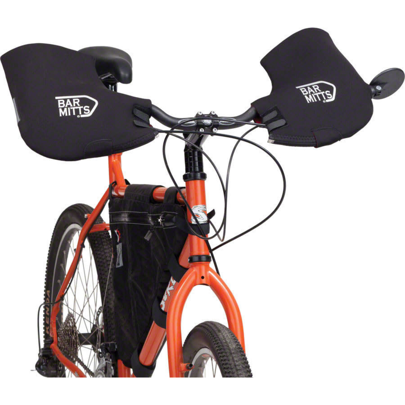 Bar Mitts Mtn/Commuter Flat Bar Black