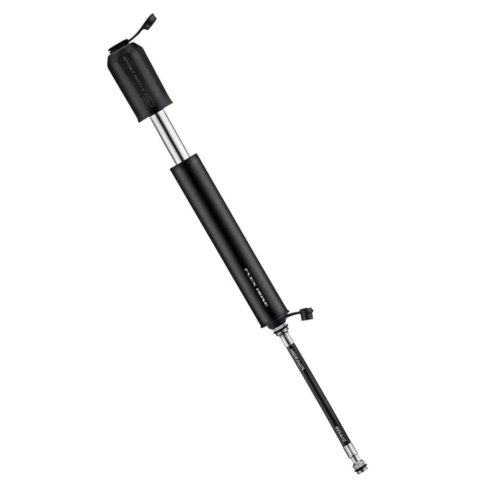 Lezyne, Sport Drive HV, Pump, 170mm, 90psi, Multivalve, Black