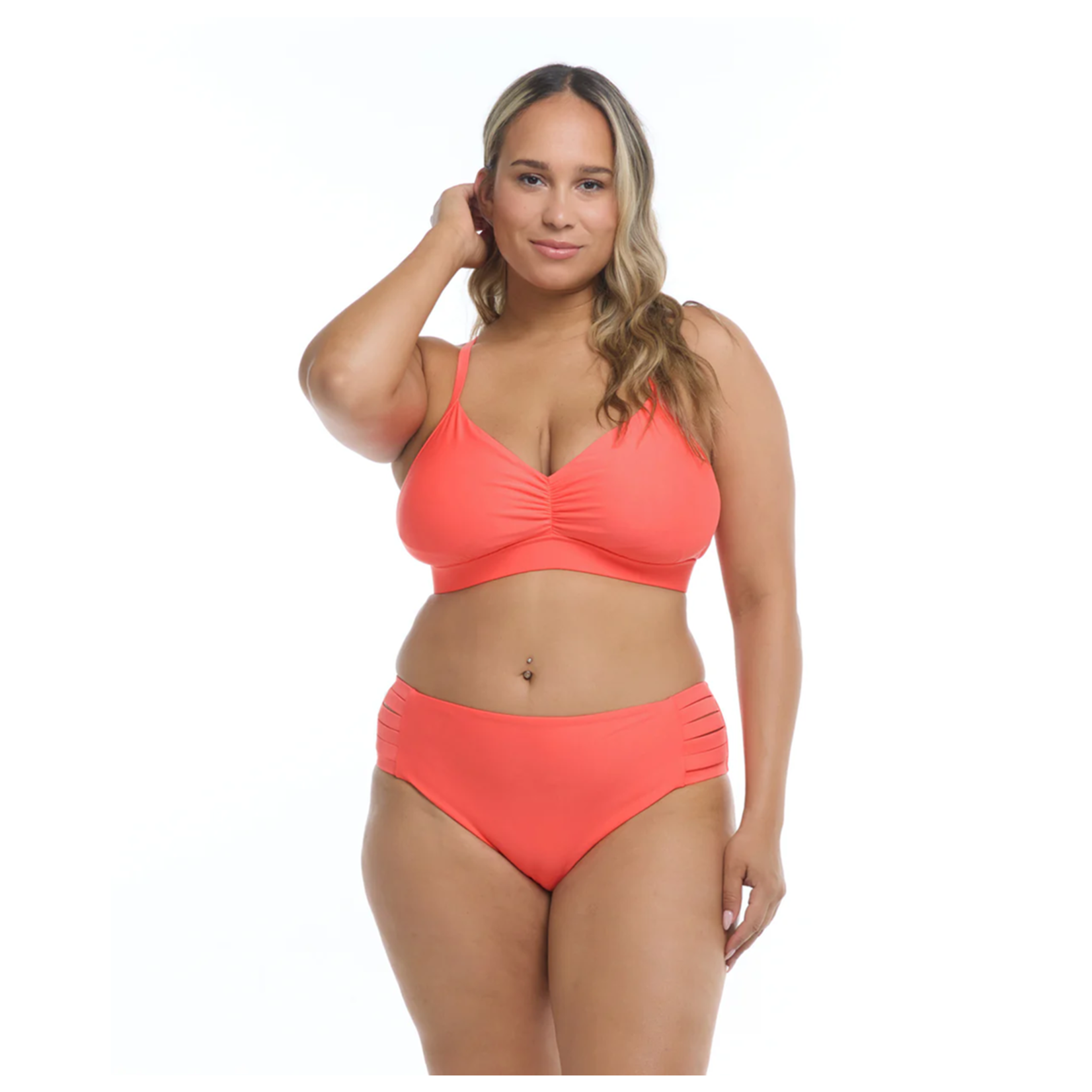 Body Glove Body Glove Smoothies Drew Plus Size Swim Top