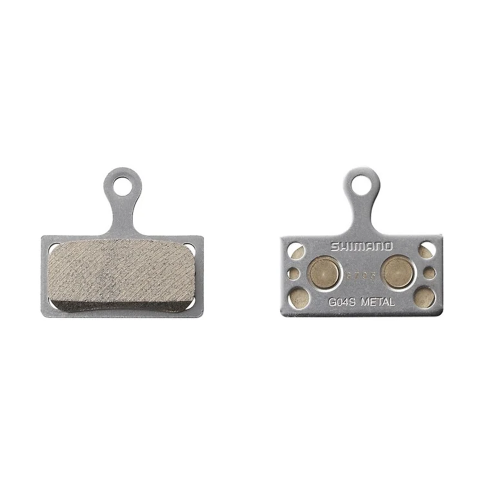 Shimano Shimano, G-Type, G04S, Disc brake pads, Metal, Without fins, Pair