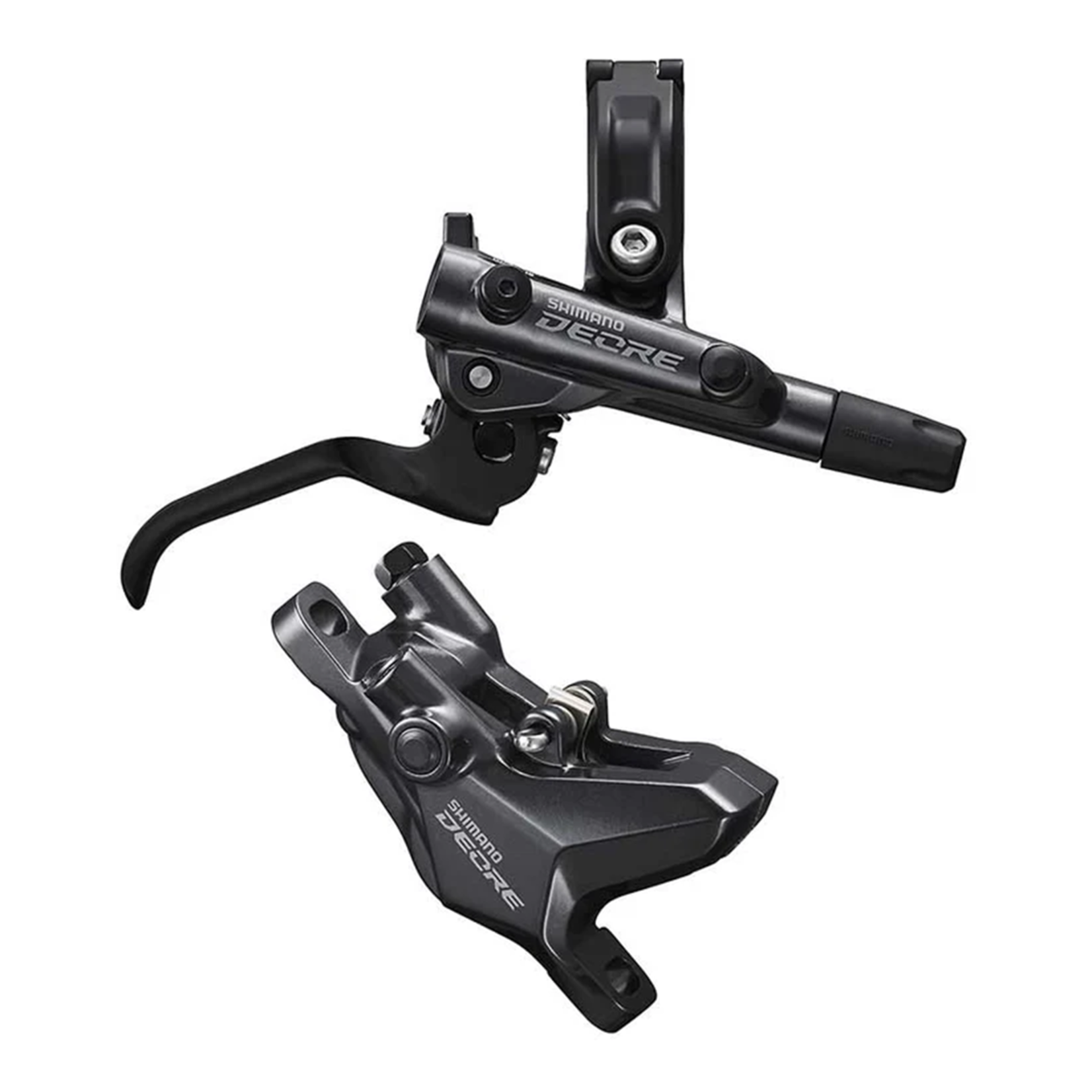 Shimano Shimano, Deore BL-M6100 / BR-M6100, MTB Hydraulic Disc Brake, Rear, Post mount, Disc: Not included, Black