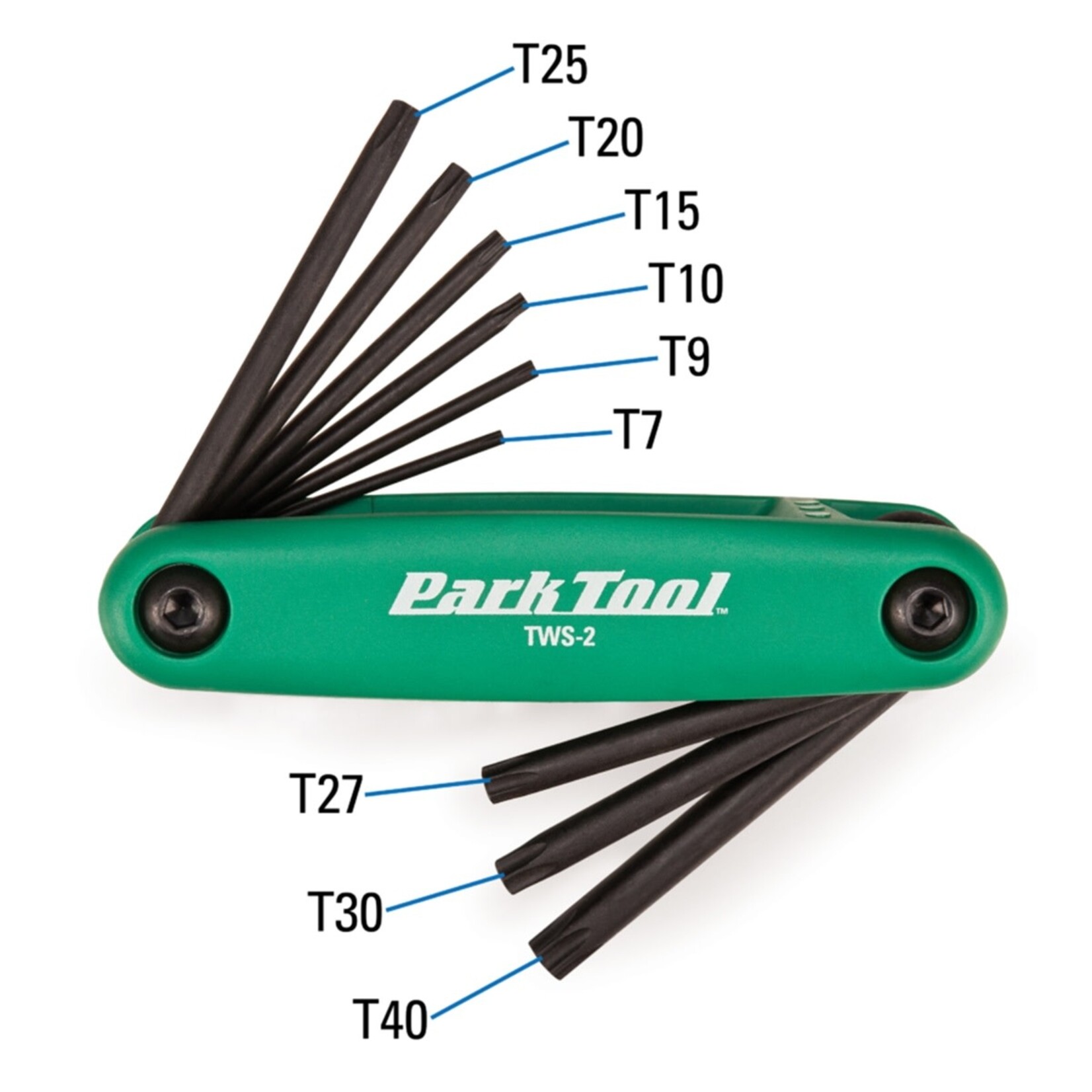 Park Tool Park Tool, TWS-2, Folding Torx wrenches
