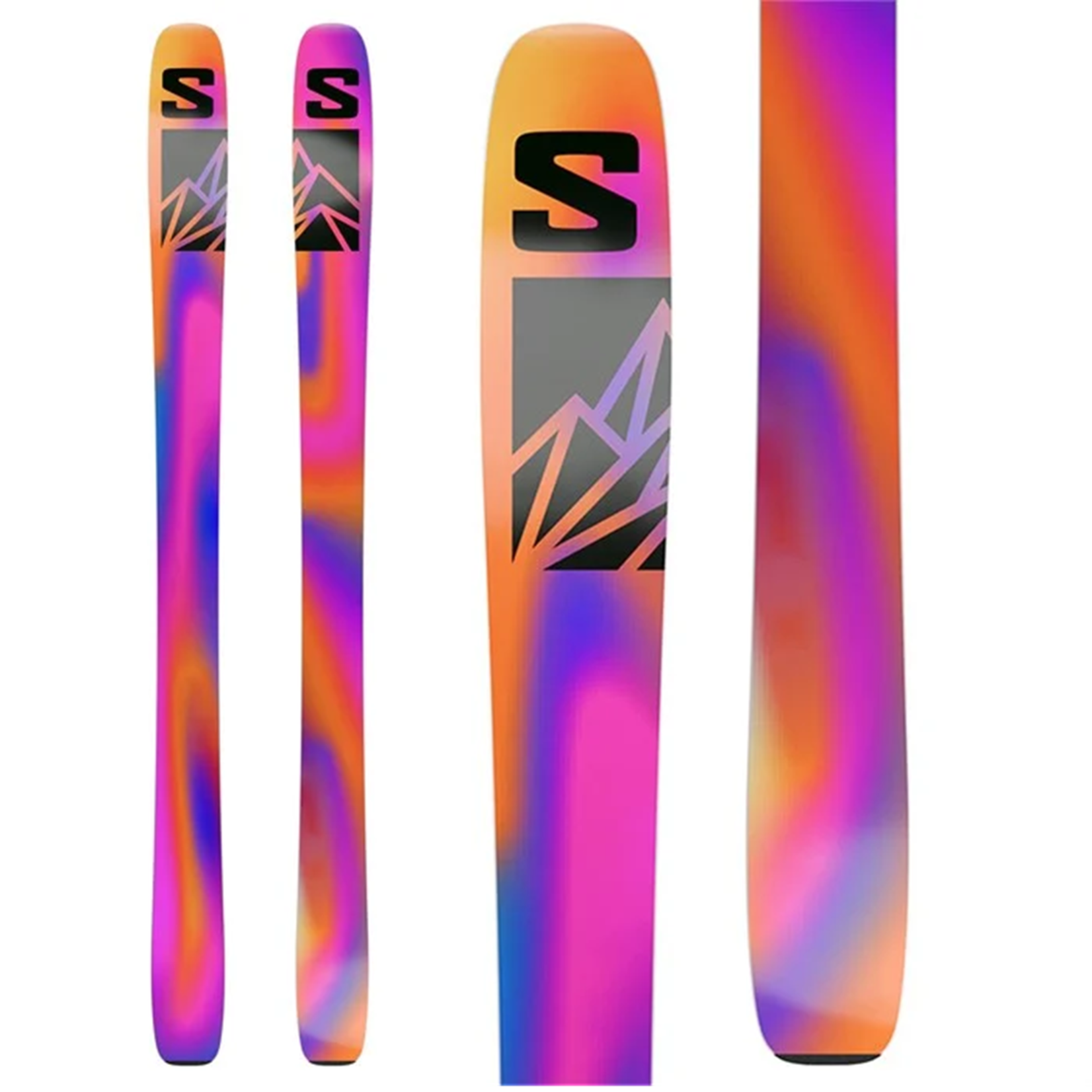 Salomon 2025 Salomon N QST 106 Neon Punch/ Pastel Purple/ Fuschia
