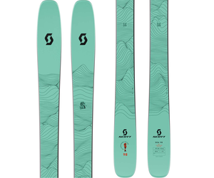 SCOTT スキー ストック グリーン オレンジ SCOTT スキー ストック