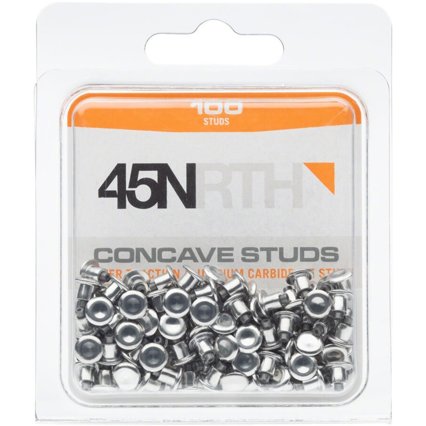 45NRTH 45NRTH Large Concave Carbide Aluminum Tire Studs - 100 Pack