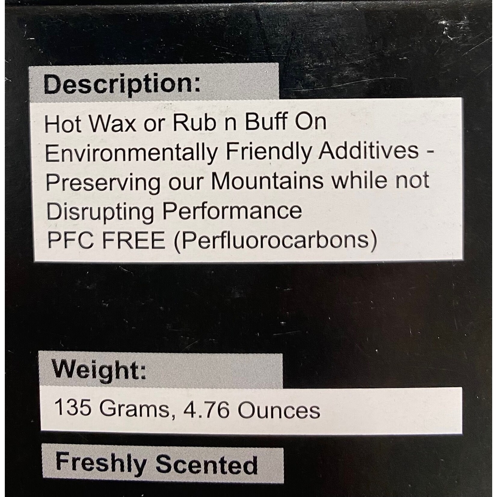Beaverwax Beaverwax Ski Base Custom All Temp Wax 135g