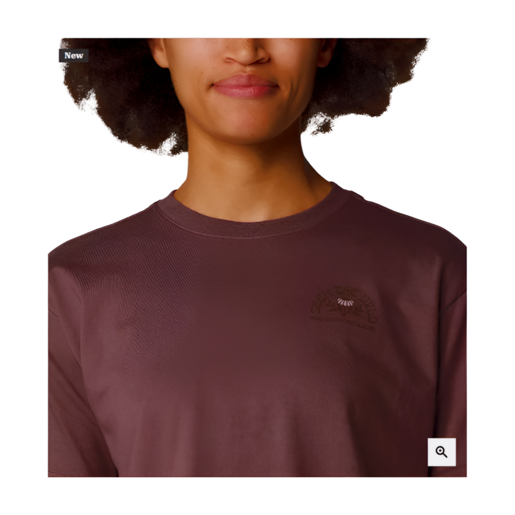 Mountain Hardwear Mountain Hardwear Ws Seek Floral Boxy Crop S/S Shirt