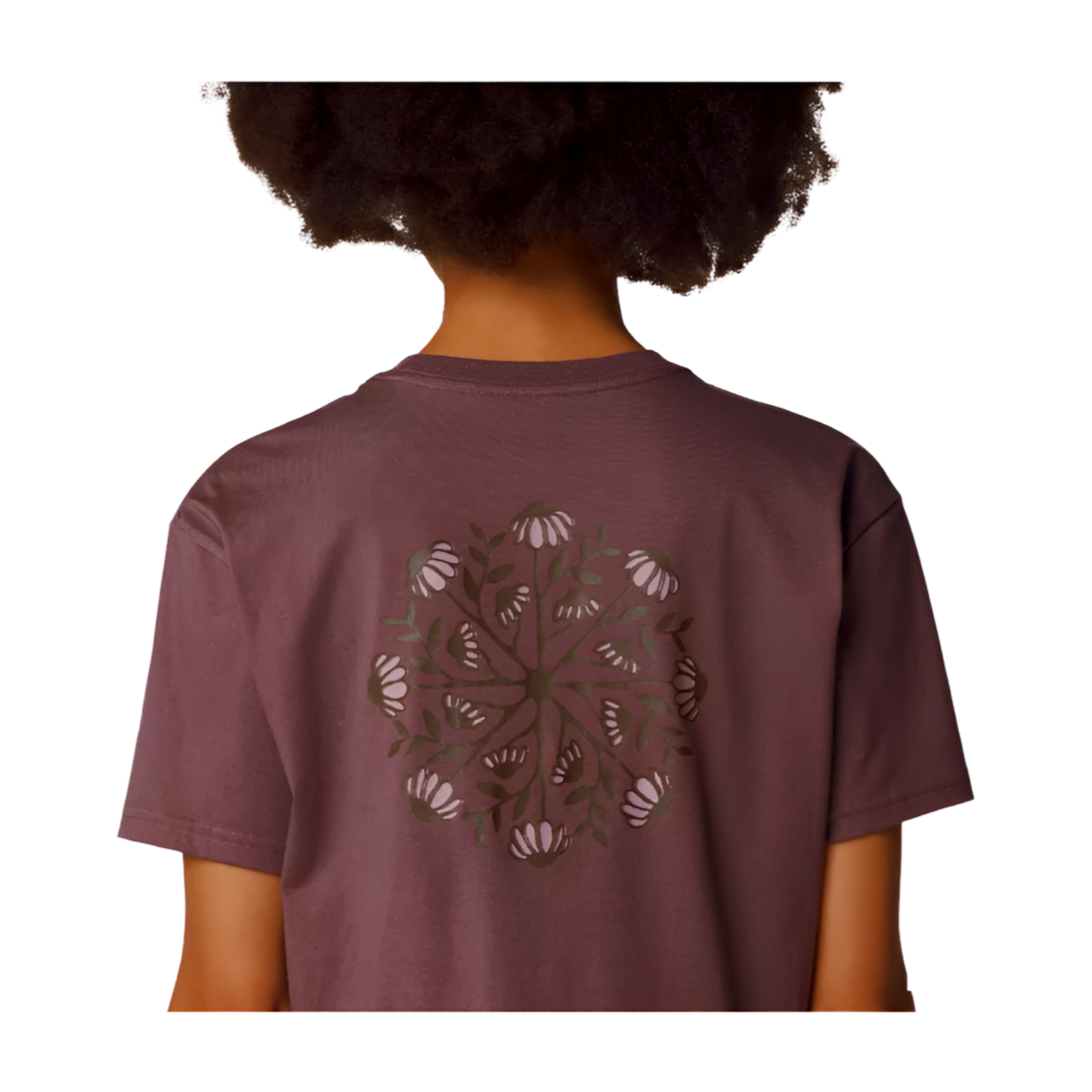 Mountain Hardwear Mountain Hardwear Ws Seek Floral Boxy Crop S/S Shirt