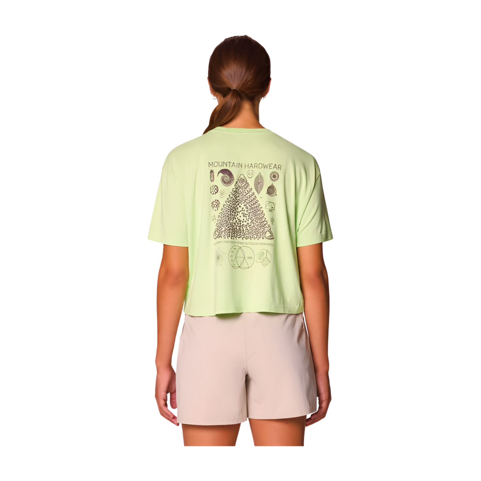 Mountain Hardwear Mountain Hardwear Ws Wild Structure Boxy Crop Tee