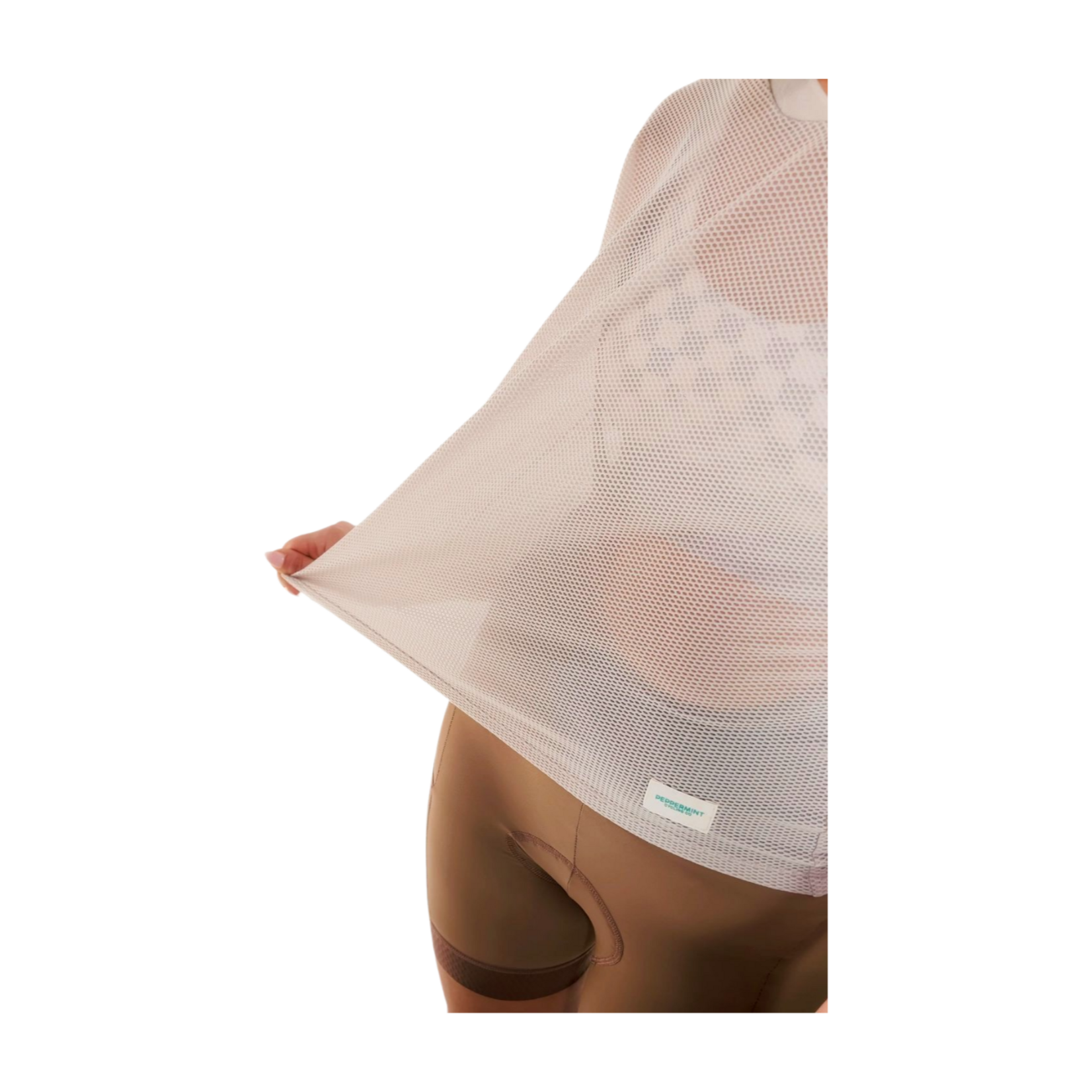 Peppermint Cycling Clothing Peppermint Ws Backroads Crop Mesh Tee