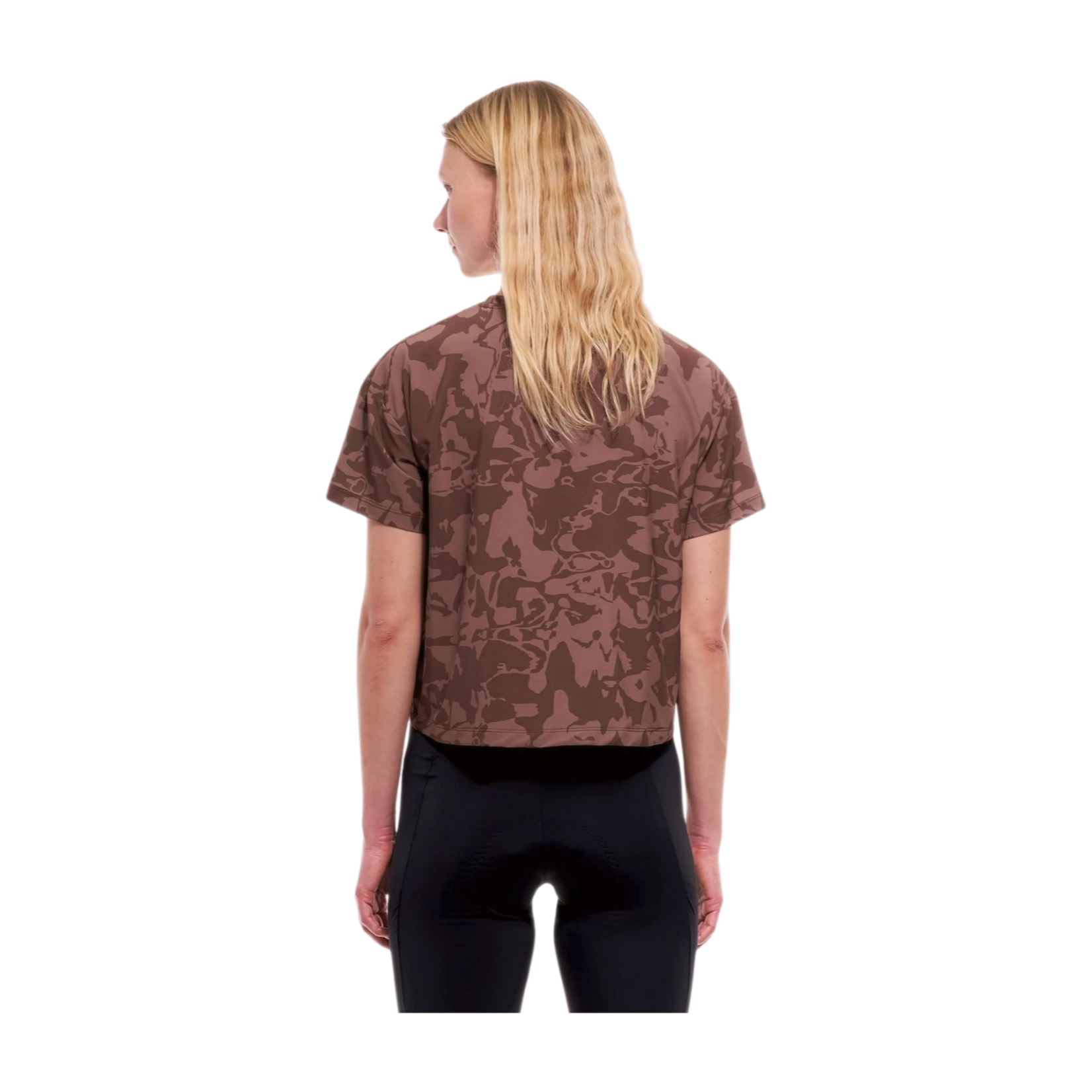 Peppermint Cycling Clothing Peppermint Ws Backroads Crop Tee