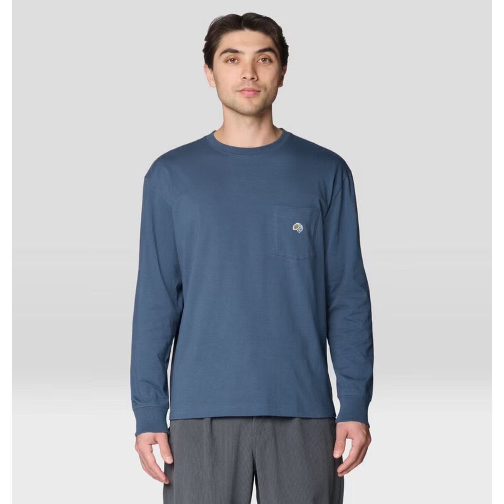 Mountain Hardwear Mountain Hardwear Logo Pocket Relaxed LS Tee