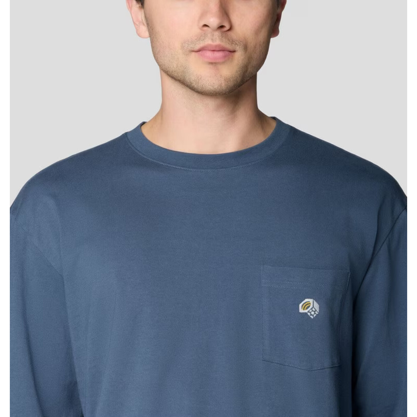 Mountain Hardwear Mountain Hardwear Logo Pocket Relaxed LS Tee