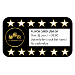 The Guild Concession Punch Card