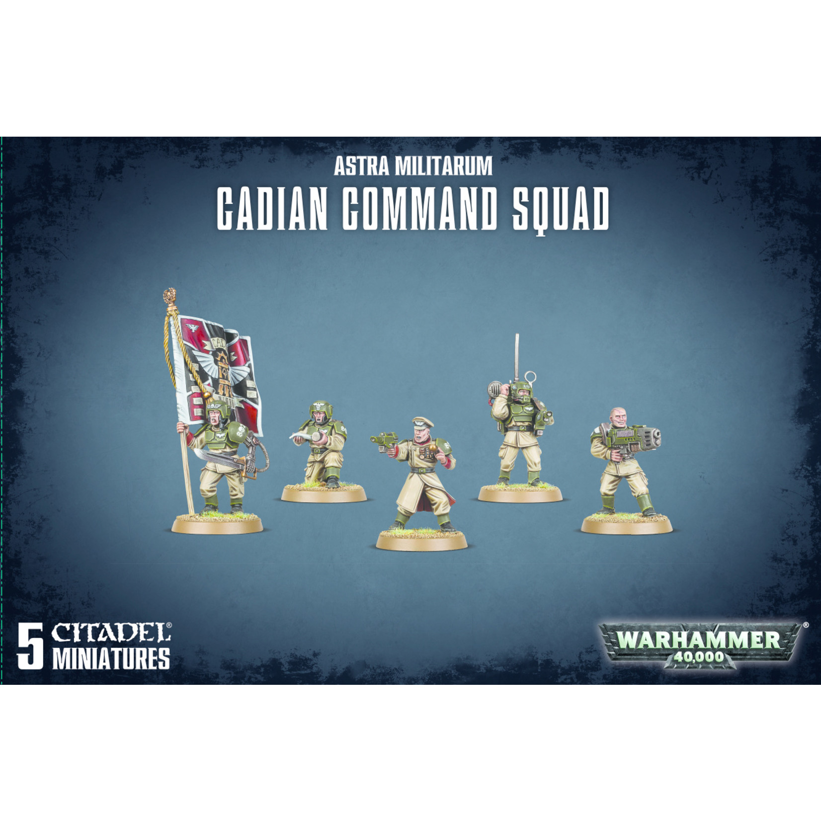 Games Workshop Cadian Command Squad