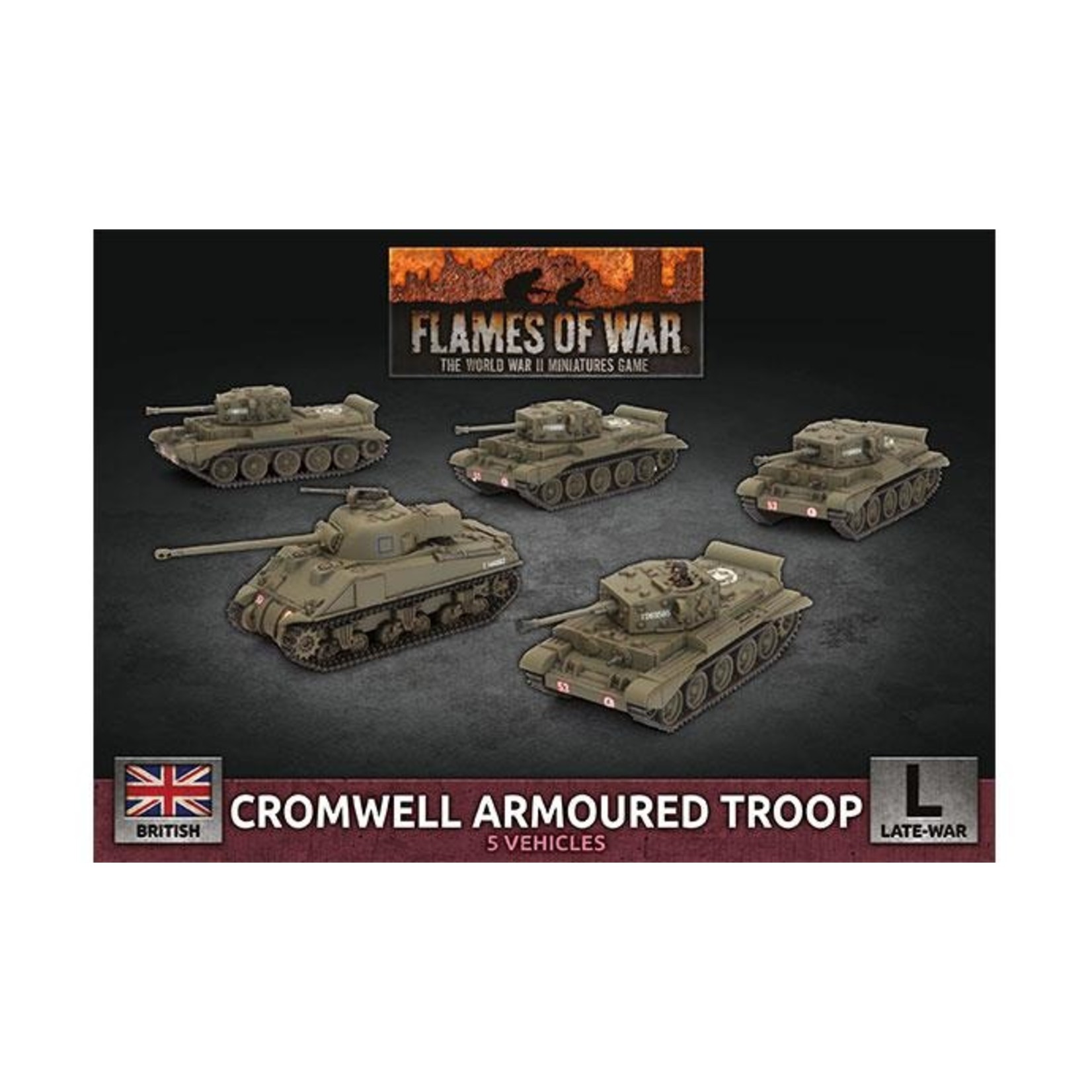 Flames of War Flames of War: British Cromwell Armoured Troop