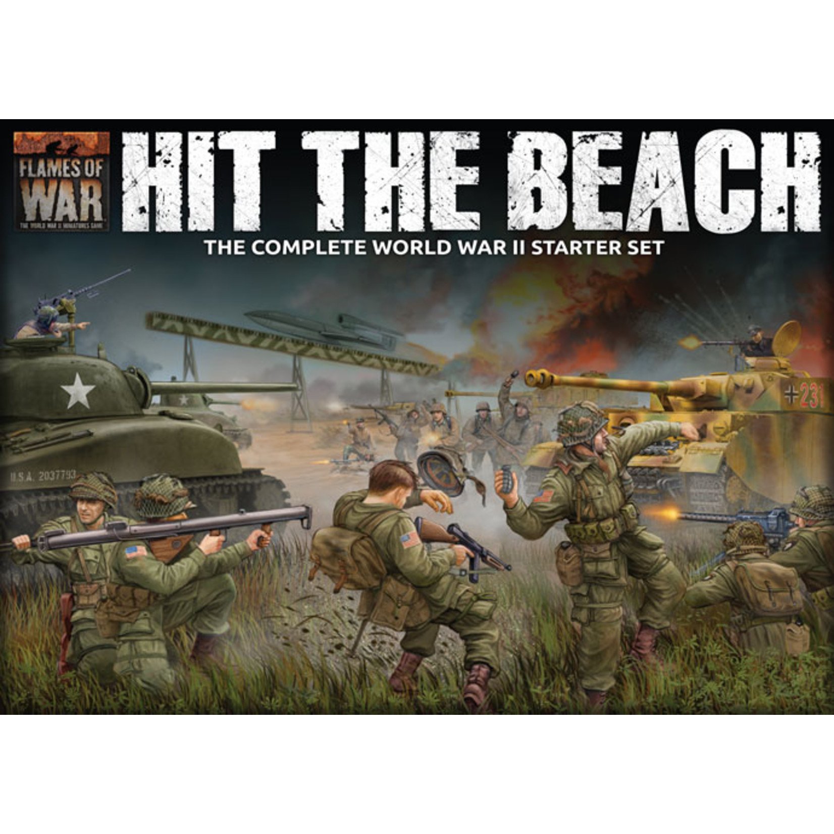Flames of War Flames of War: Hit the Beach Army Set