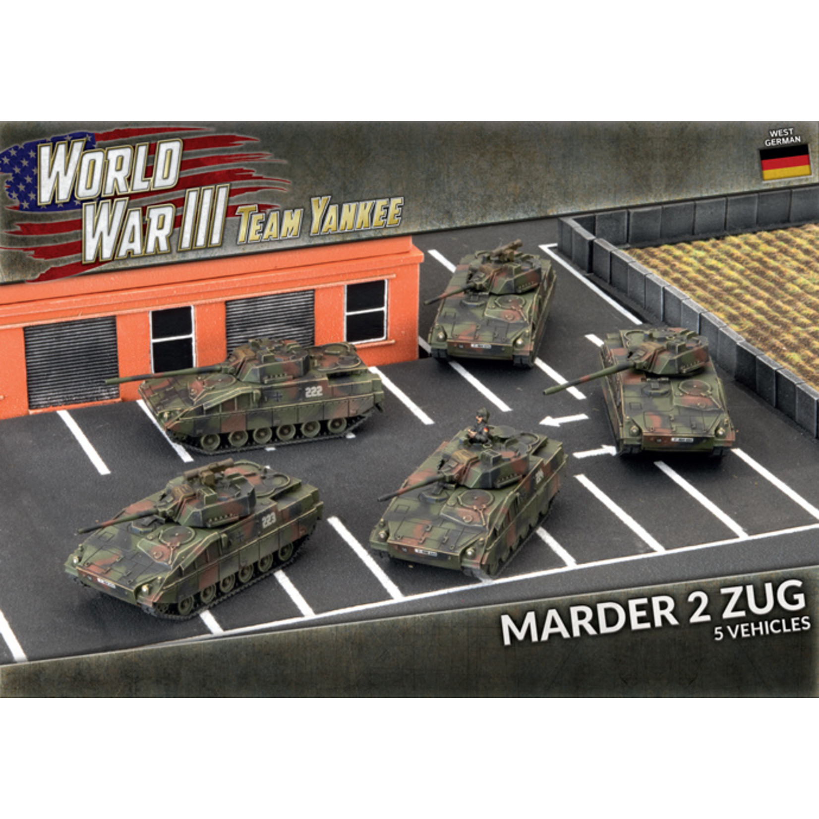 Battlefront Team Yankee: West German Marder II Zug