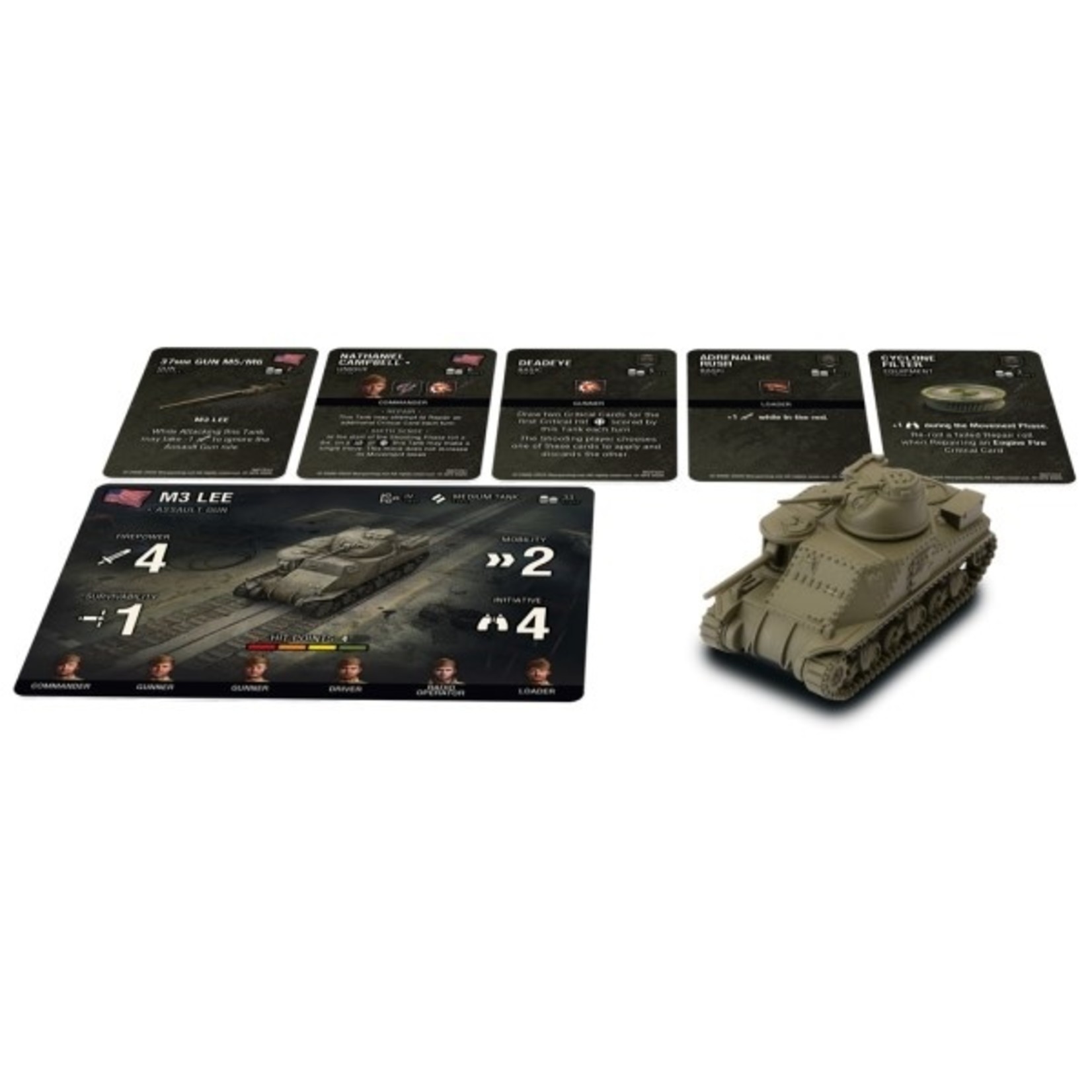 Gale Force 9 World of Tanks Expansion: American M3 Lee