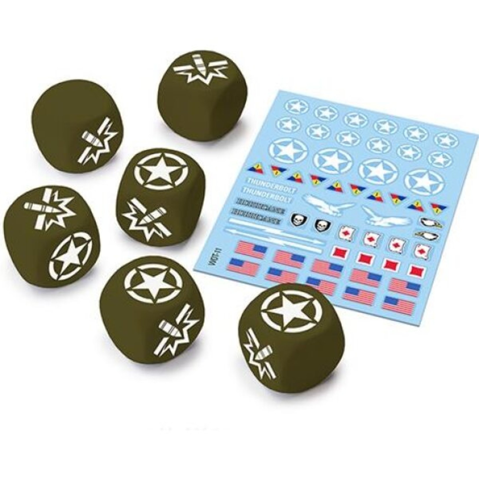 Flames of War Flames of War: American Dice and Decals