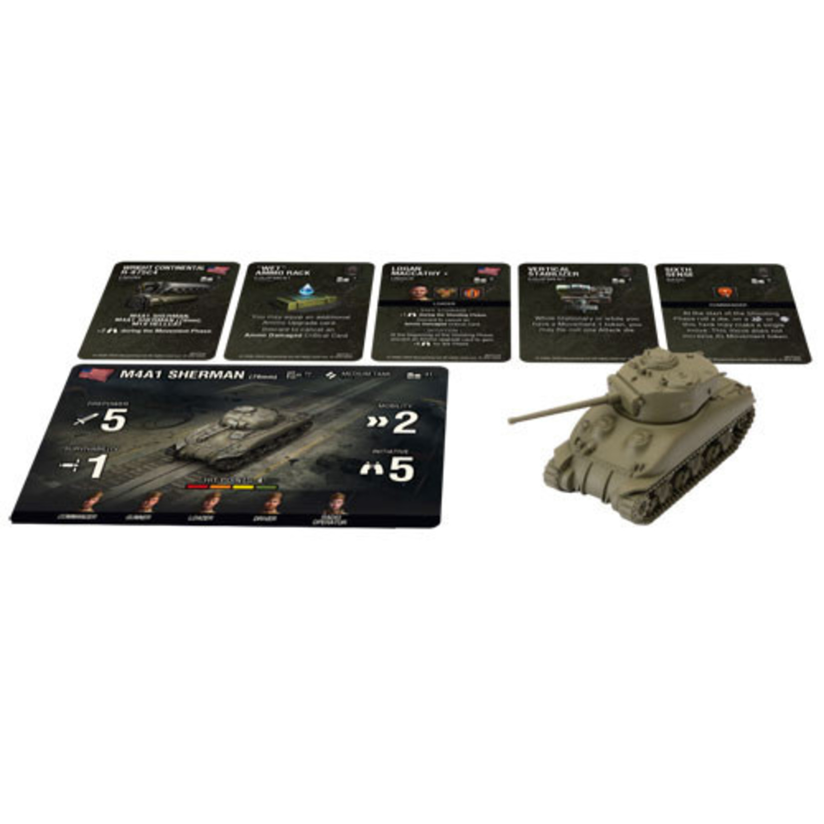 Gale Force 9 World of Tanks Expansion: American M4A1 76mm Sherman