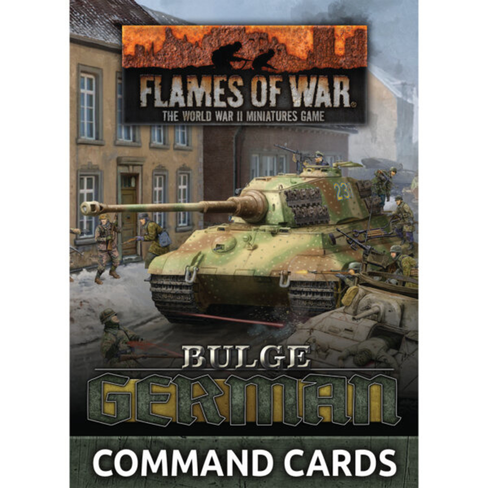 Flames of War Flames of War: Bulge German Command Cards
