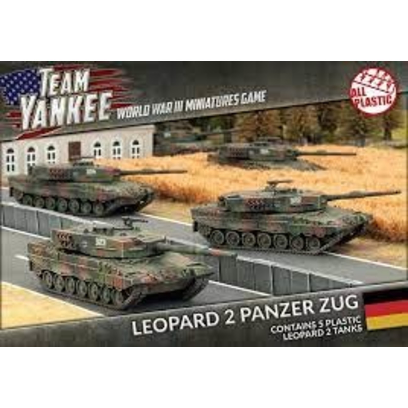 Battlefront Team Yankee: German Leopard 2 Panzer Zug