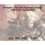 The Wargamers Guild Conquest Tournament - 7/16/22