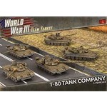 Team Yankee: T-80 Tank Company (WWIII x5 Tanks Plastic)