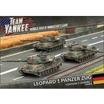 Team Yankee: Leopard 1 Panzer Zug (WWIII x5 Tanks Plastic)