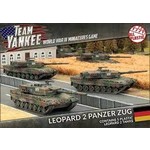 Team Yankee: Leopard 2 Panzer Zug (WWIII x5 Tanks Plastic)