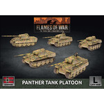 Flames of War Flames of War: Panther Tank Platoon (Late War x5 Tanks Plastic)