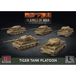 Flames of War Flames of War: Tiger Heavy Tank Platoon (Late War x5 Tanks Plastic)