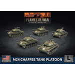 Flames of War Flames of War: M24 Chaffee Tank Platoon (x5 Plastic)