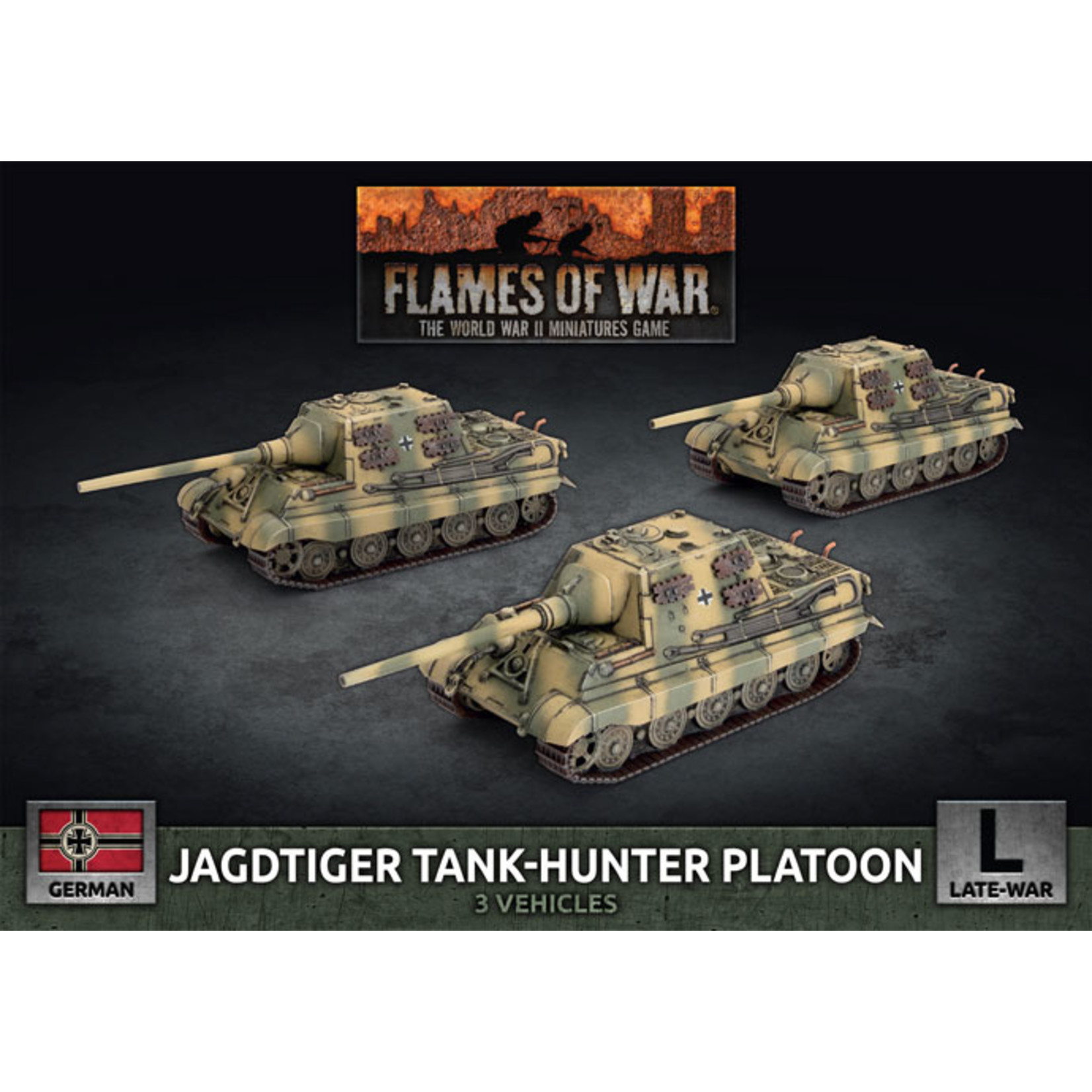 Flames of War Flames of War: German Jagtiger Tank-Hunter Platoon