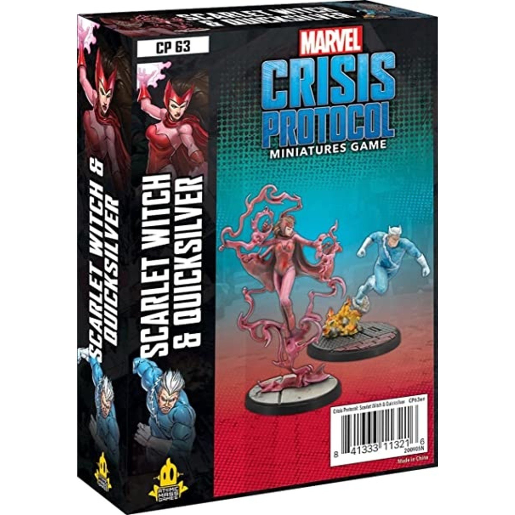 AMG Marvel: Crisis Protocol Scarlet Witch & Quicksilver