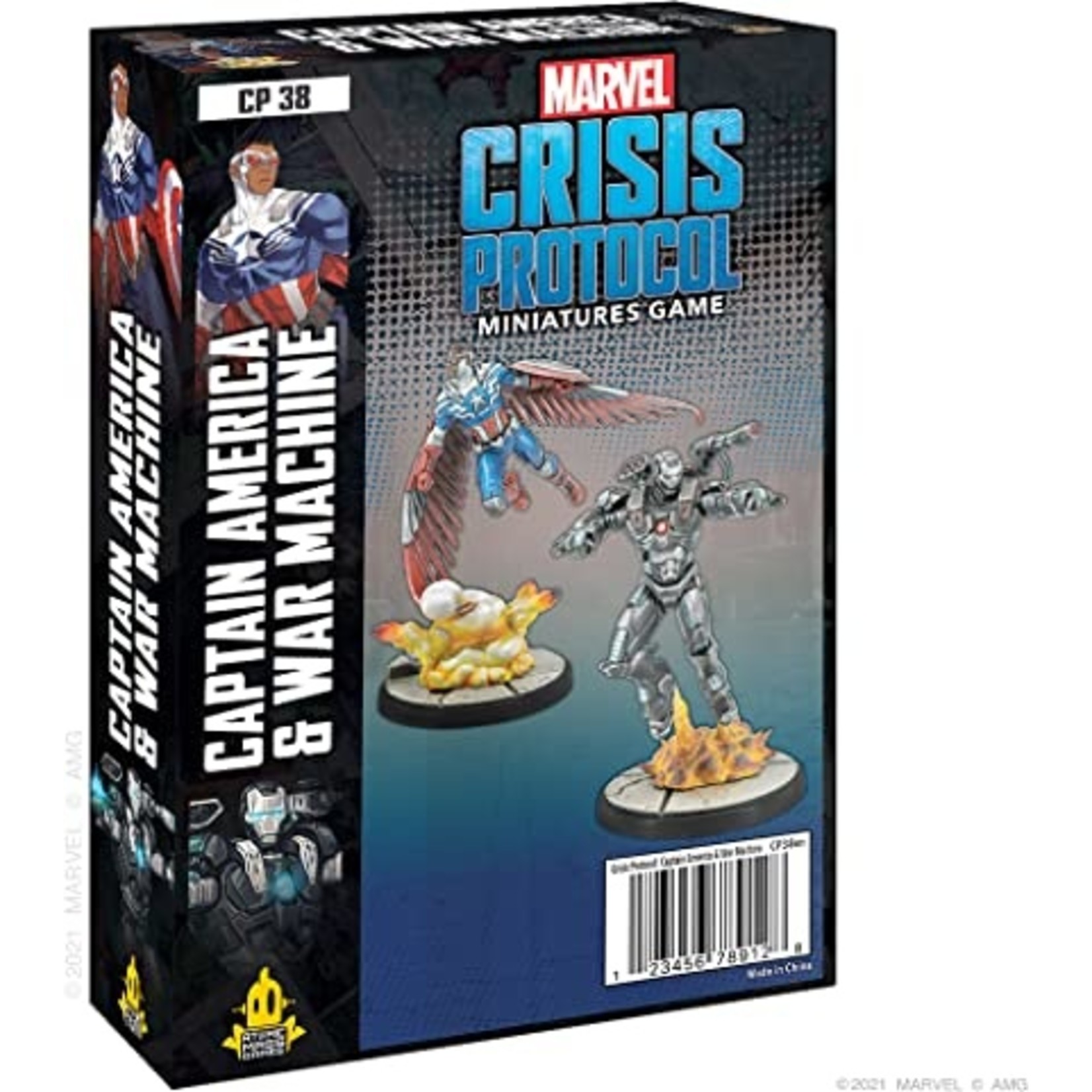 AMG Marvel: Crisis Protocol Captain America & War Machine