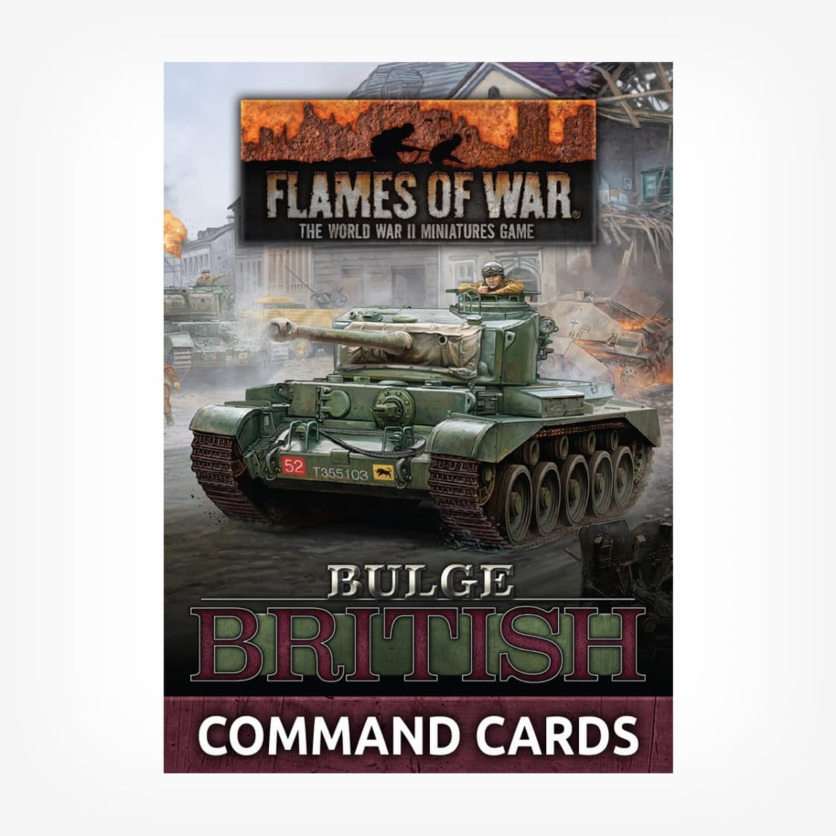 Flames of War Flames of War: Bulge British Command Cards