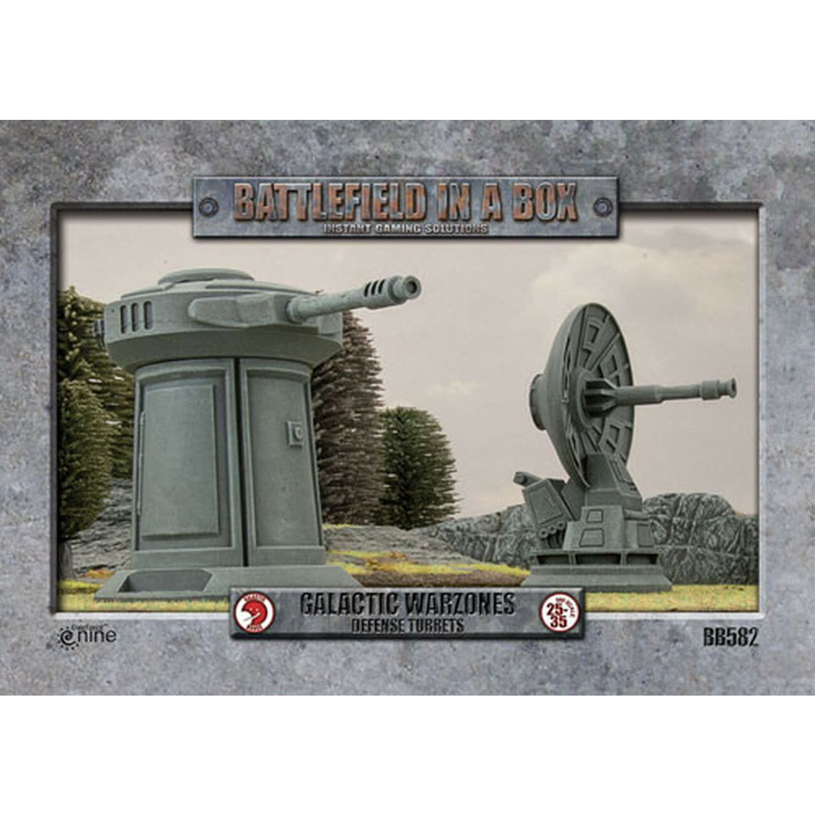 Battlefield in a Box Galactic Warzones: Defense Turrets