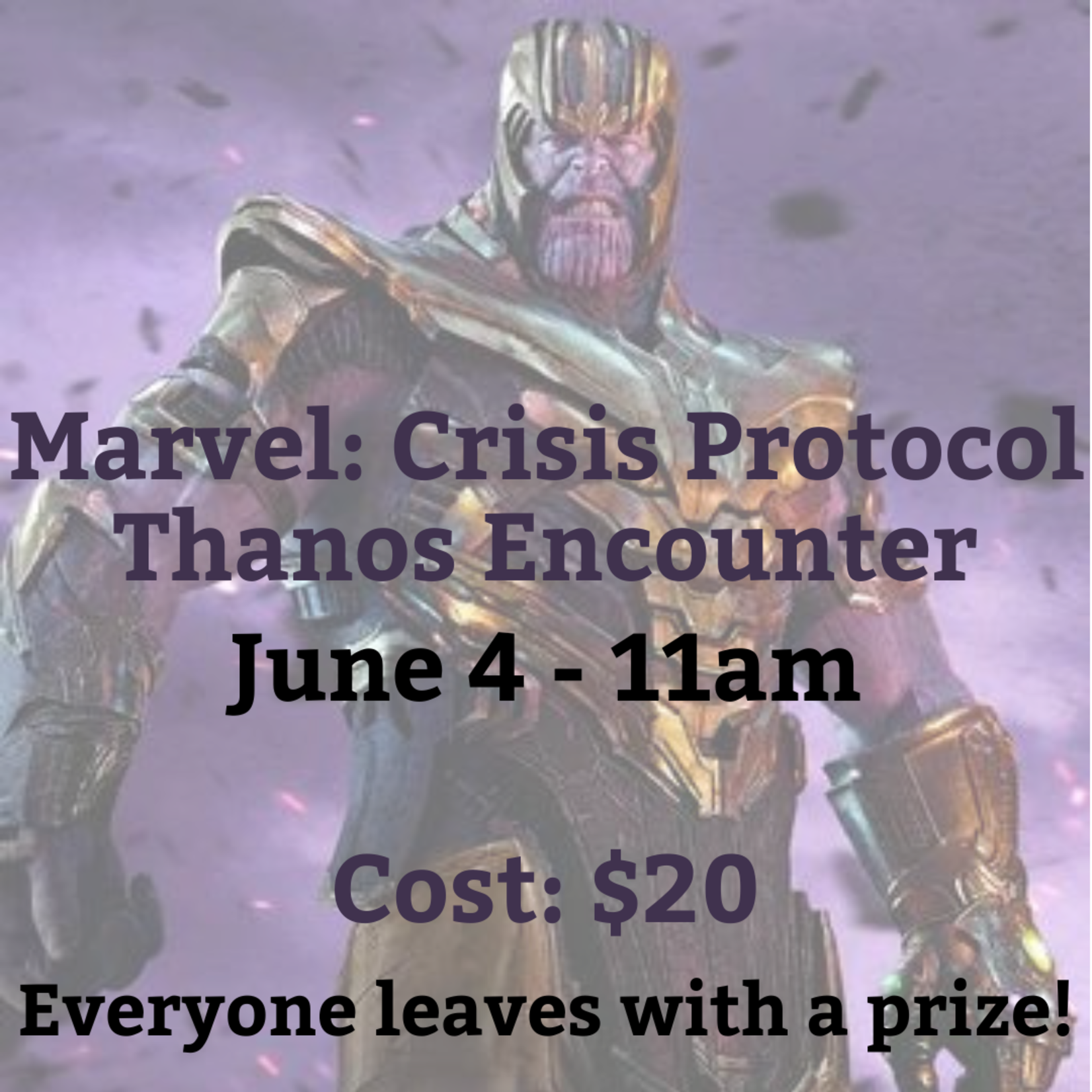 The Wargamers Guild MCP: Thanos Encounter - 6/4/2023