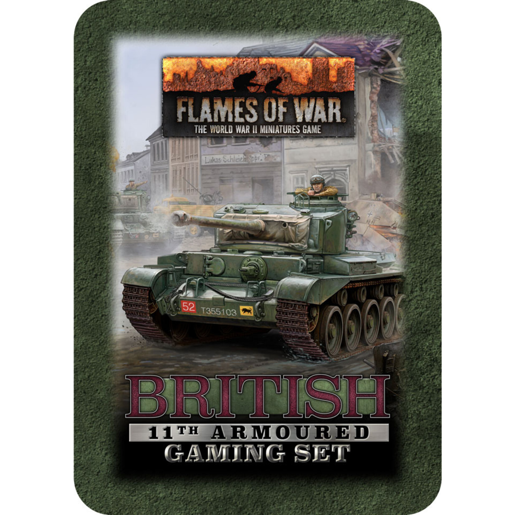 Battlefront Flames of War: British 11th Armoured Gaming Set