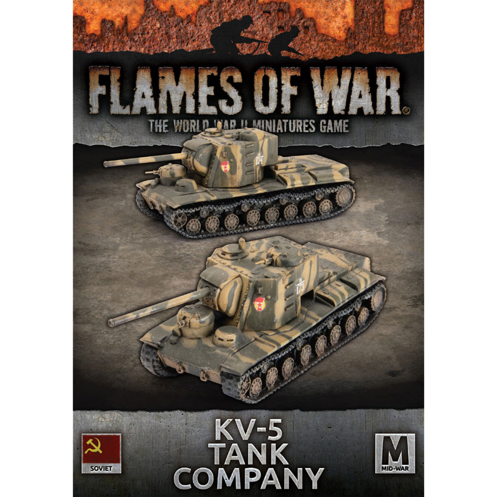 Battlefront Flames of War: Soviet KV-5 Tank Company