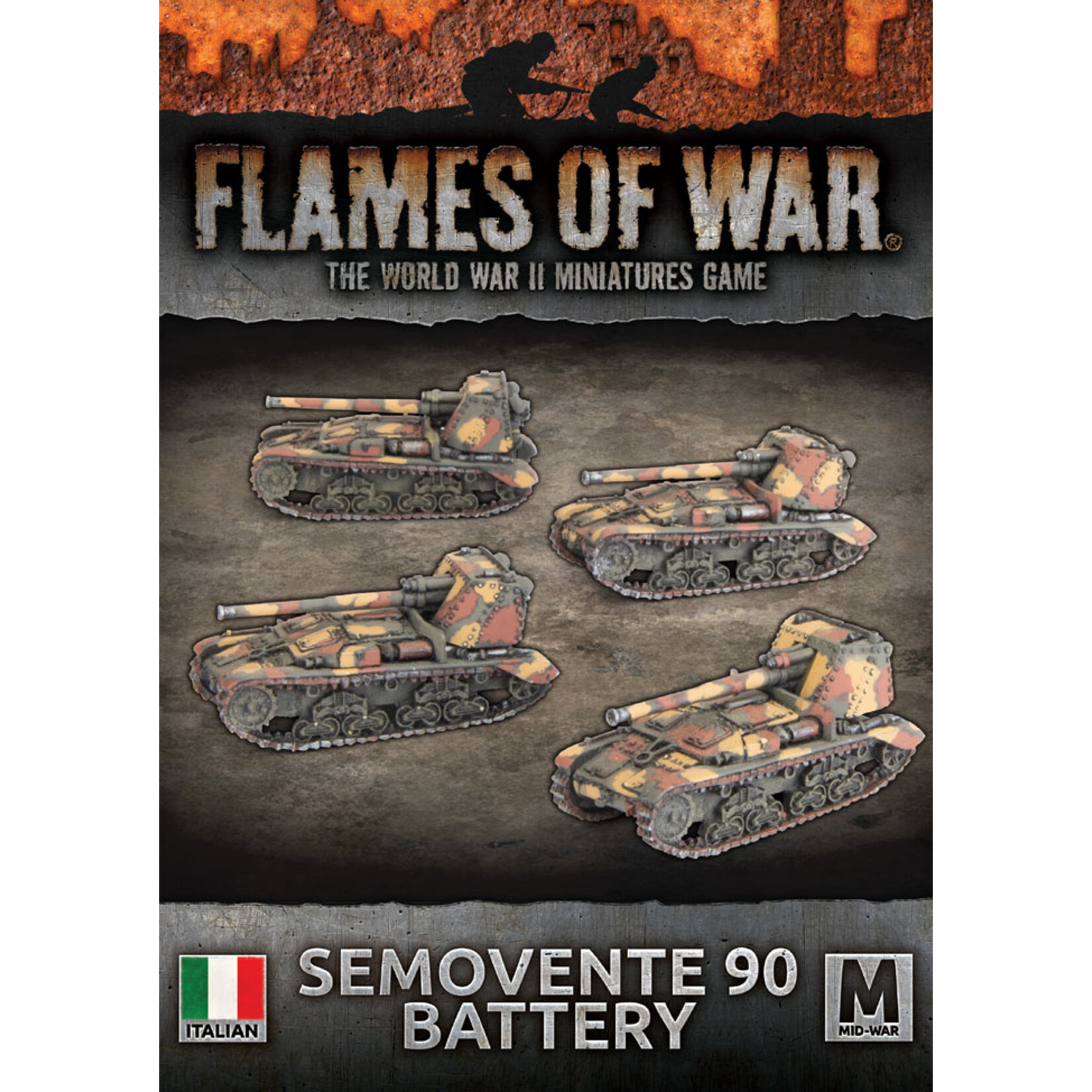 Battlefront Flames of War: Italian Semovente (Long) SP Battery