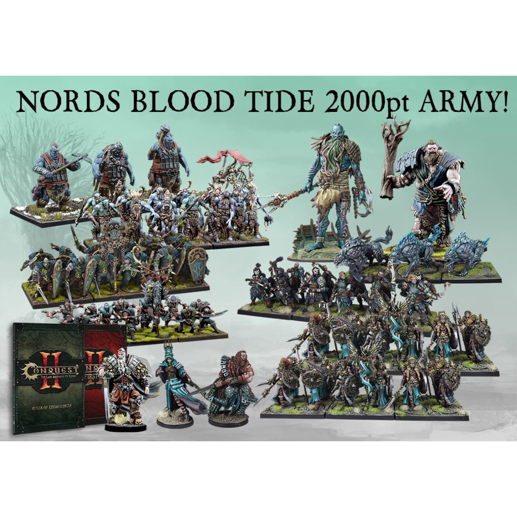 Conquest Blood Tide 2000pt Army - Nords