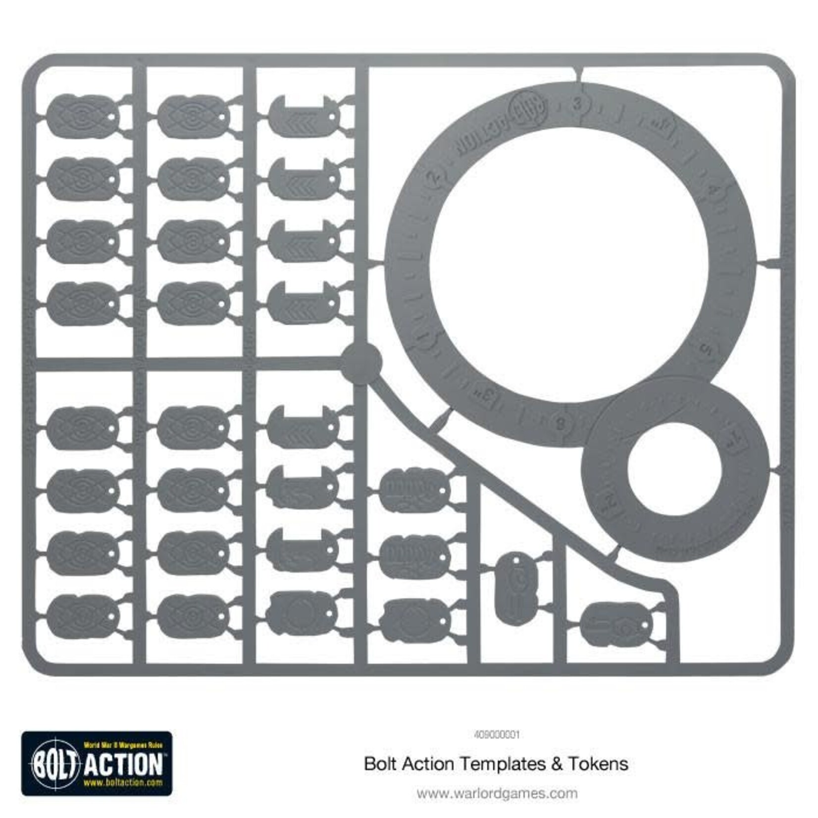 Warlord Games Bolt Action Templates