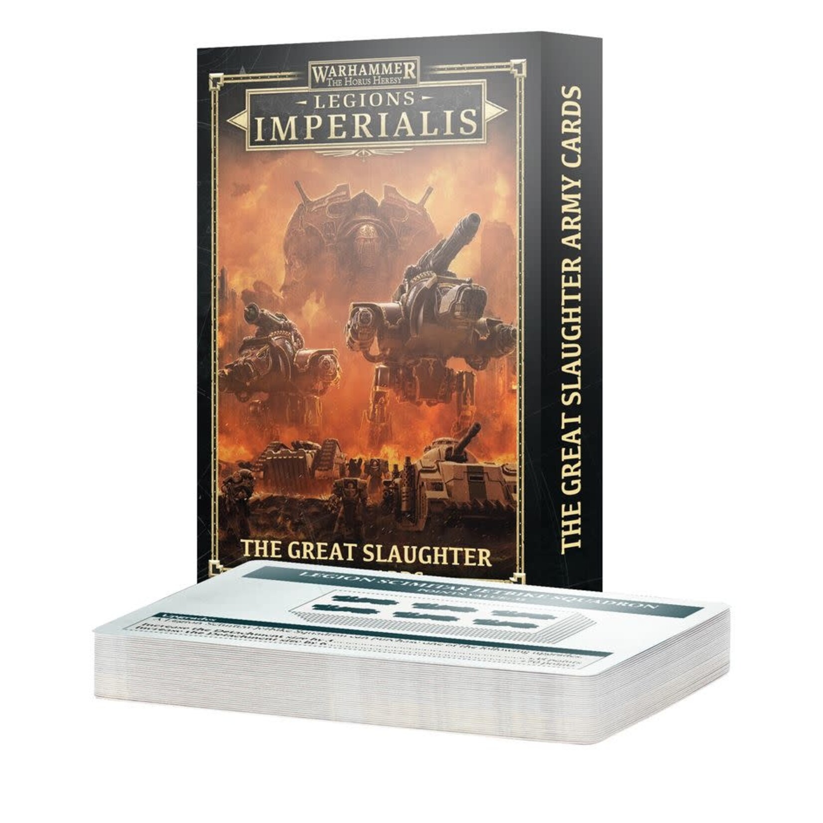 Games Workshop Legions Imperialis: The Great Slaughter Army Cards
