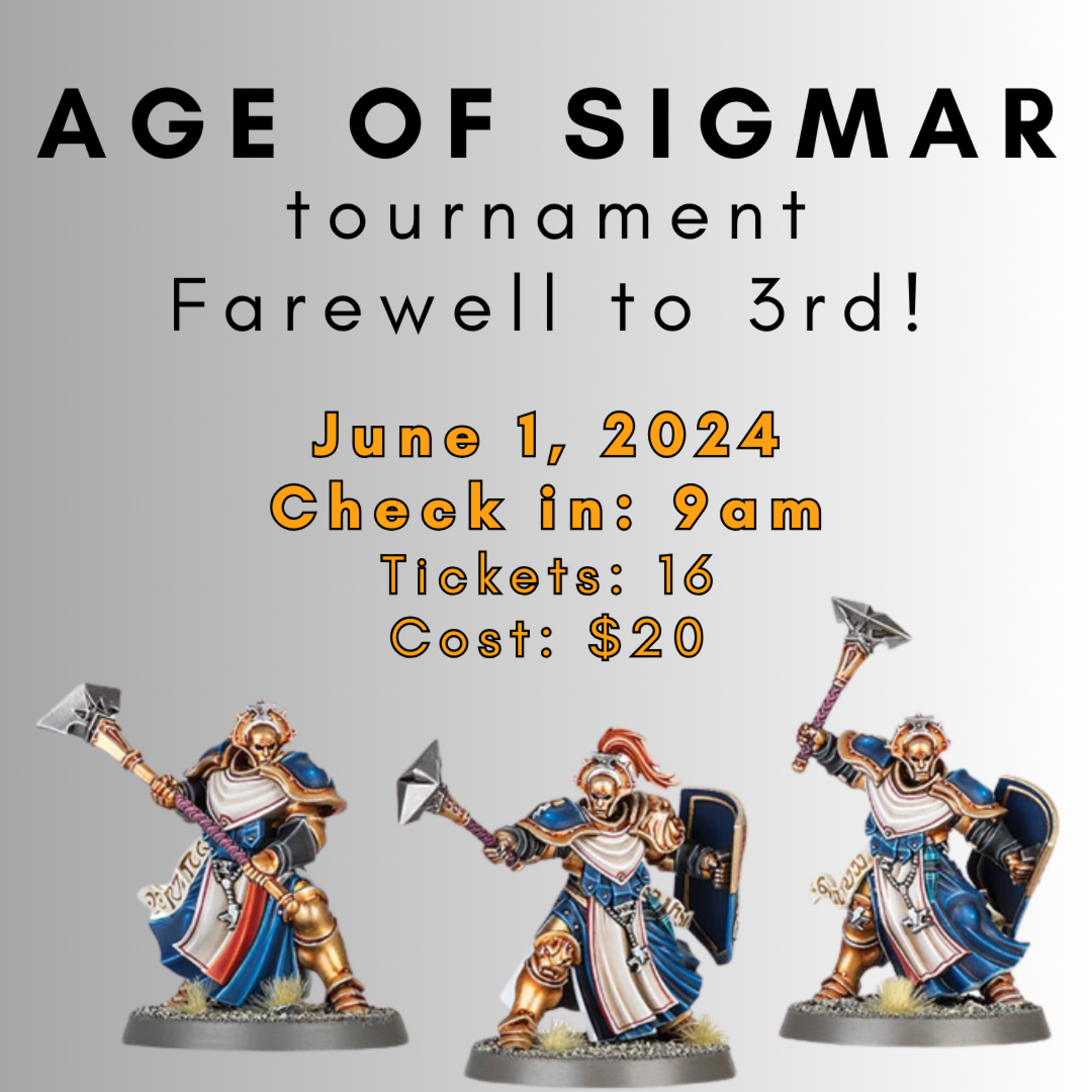 6/01/24 - Age of Sigmar Tournament